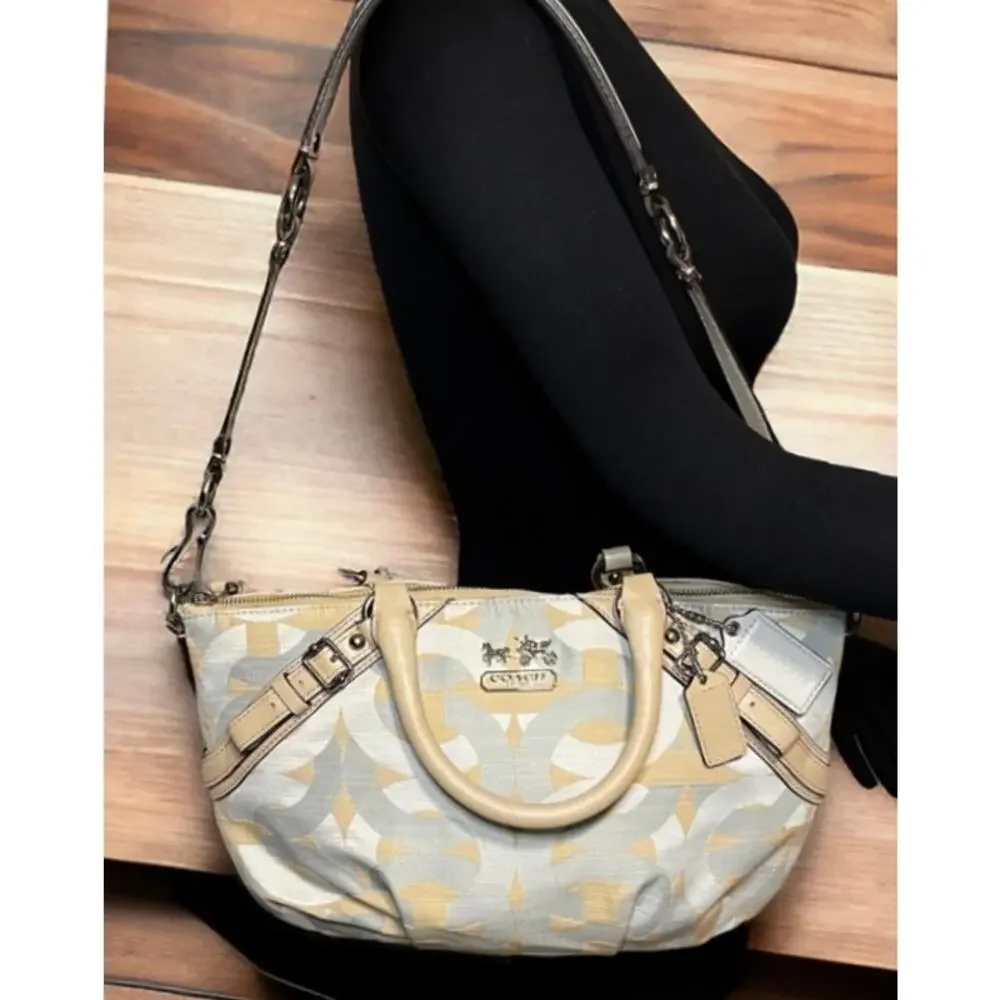 Y2K Coach 17078 Madison Sophia OP Art Satchel Bag 3 Piece Set